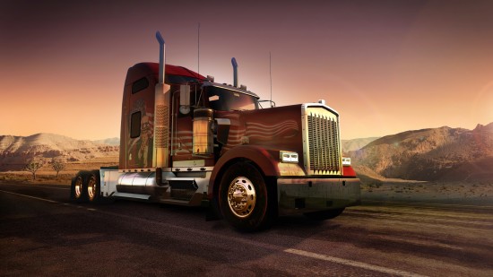 American Truck simulator will starts with Kenworth Truck-7