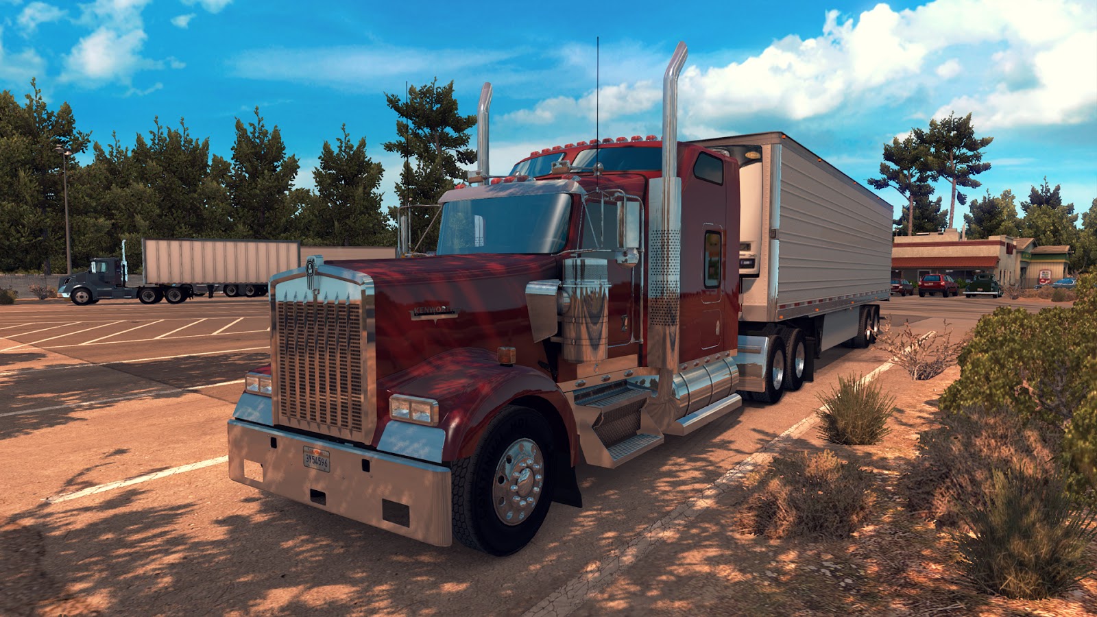 American truck simulator pre-release (Game Arena 2015)