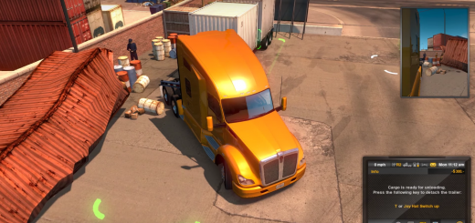American Truck Simulator Gameplay - Parking Challenge