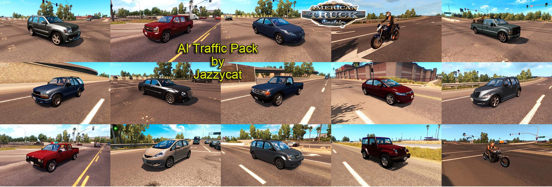 AI TRAFFIC PACK FOR BY JAZZYCAT V1.0