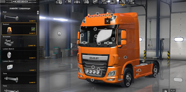 ATS DAF XF Euro 6 with all Cabins & Accessories 1
