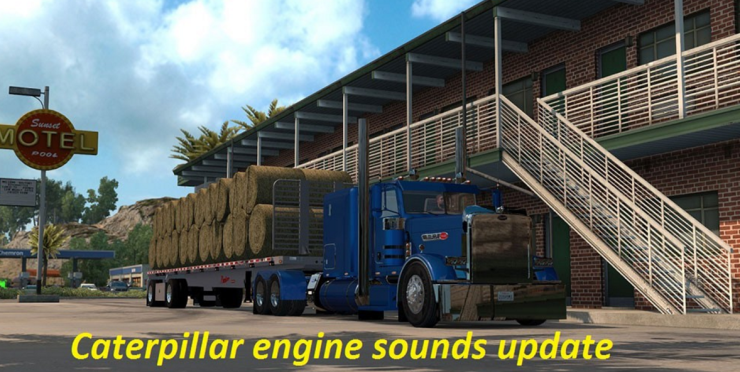 BIG CATERPILLAR ENGINE SOUNDS PACK