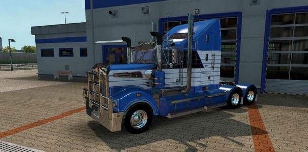 Blanch Skin for the Kenworth T908 2