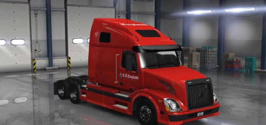 C R ENGLAND FOR THE VOLVO VNL 670 SKIN