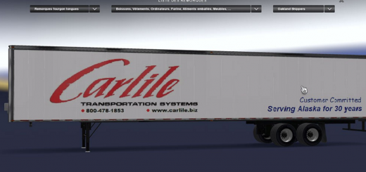 Carlile Transport Trailer 1