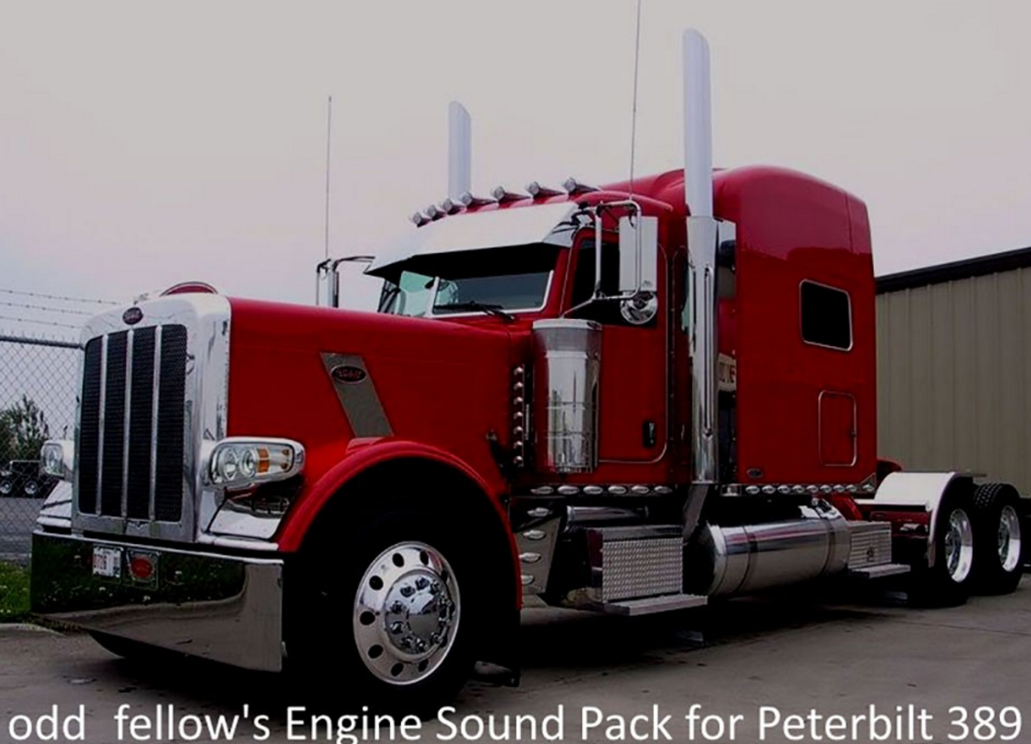 Engine Sound Pack for Peterbilt 389 v1.11 ATS BETA