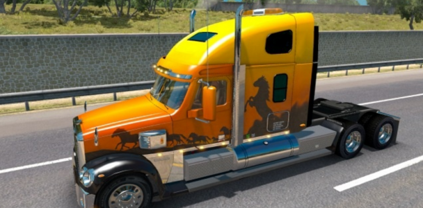 Freightliner Coronado Skin truck2