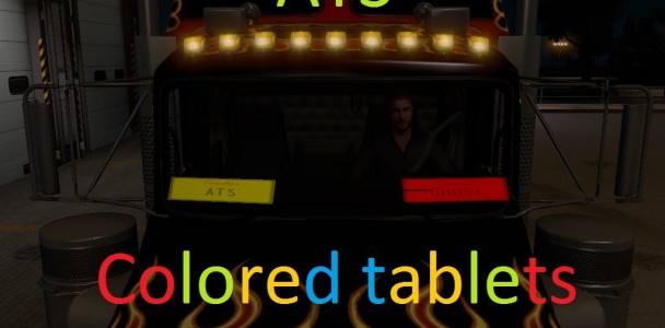 KENWORTH W900 COLORED TABLES 1