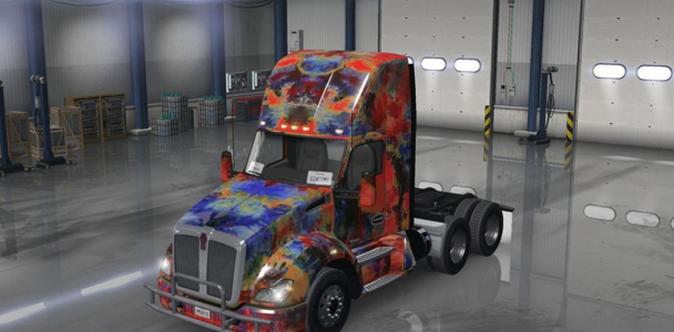 Kenworth T680 Abstract Skin 1