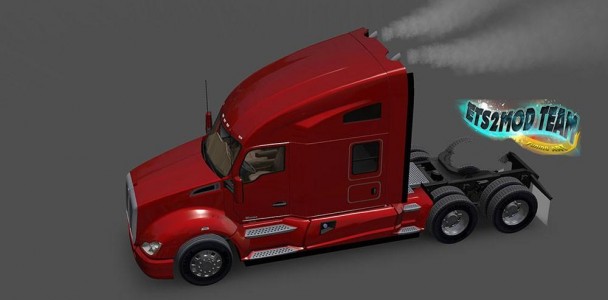 Kenworth T680 with smoke & AI Traffic-1