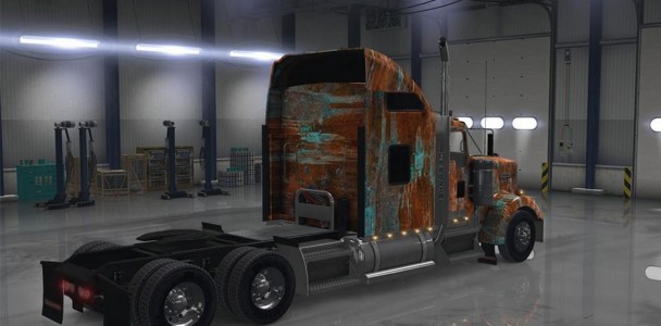 Kenworth W900 Truck Rust  2