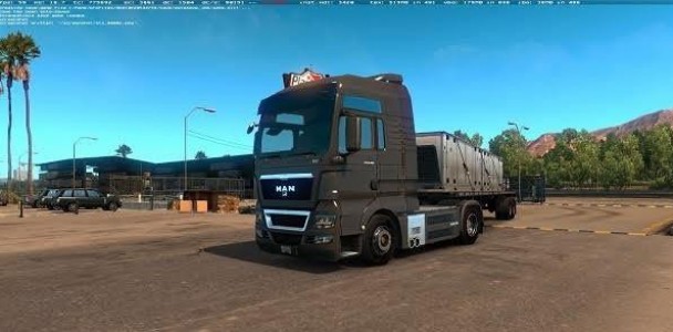 MAN TGX WITH ALL CABINS & ACCESSORIES