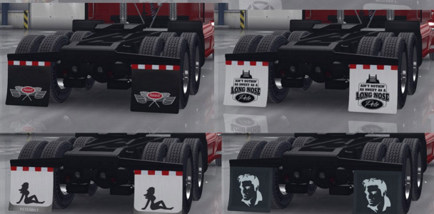 New HD and Standalone Mudflaps Pack (49 units) 2
