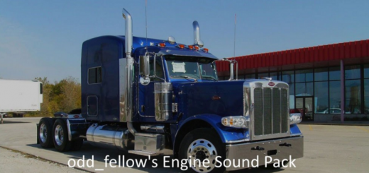 ODD_FELLOW’S ENGINE SOUND PACK FOR PETERBILT 389 (V2)