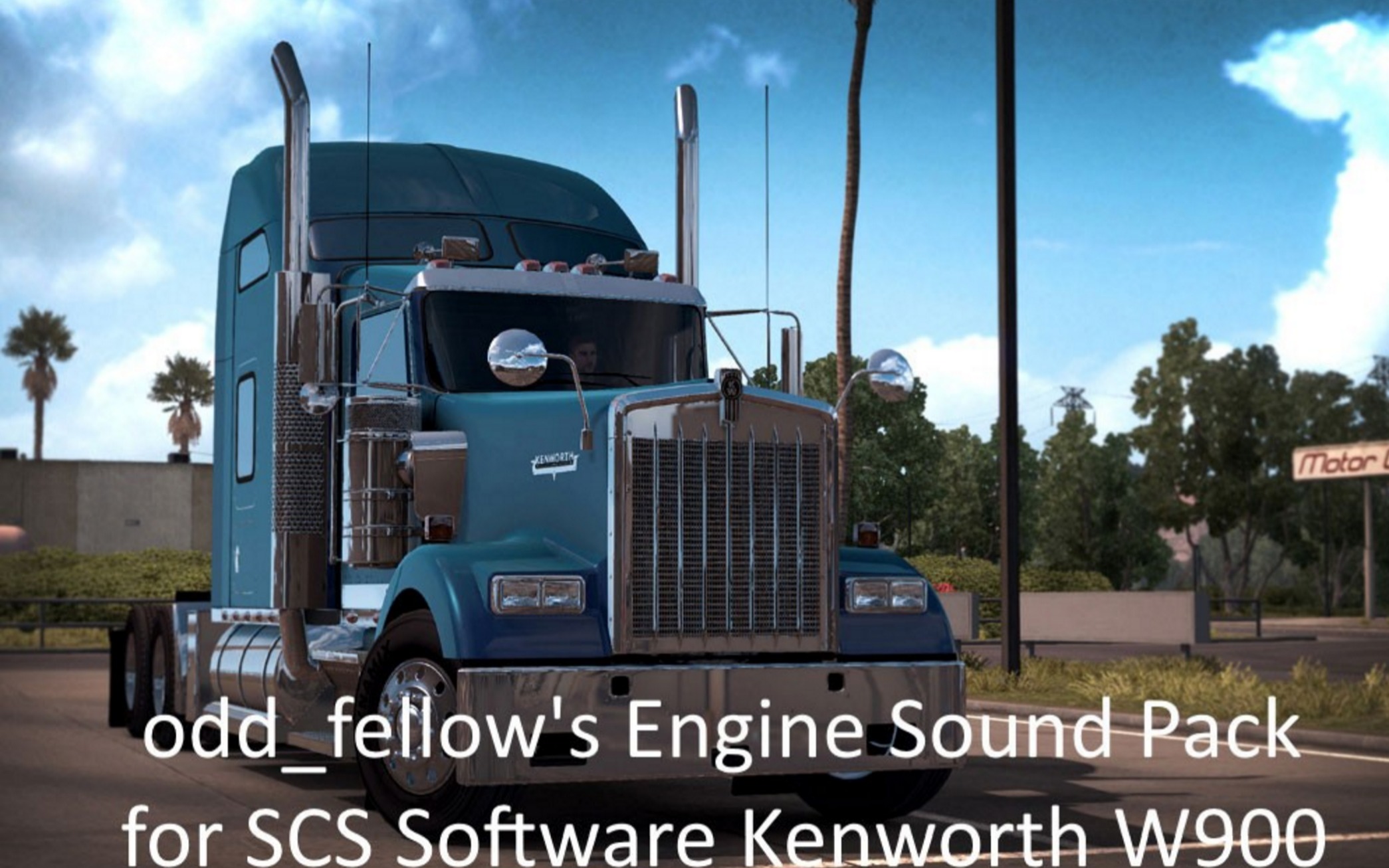 Odd_fellow’s Engine Sound Pack for Kenworth W900 by SCS