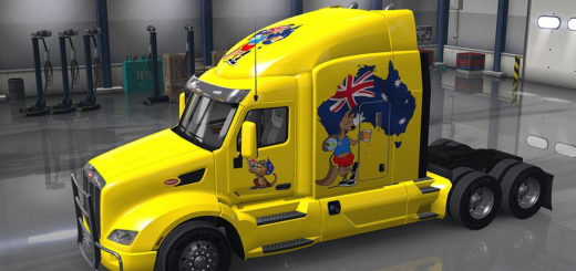 Peterbilt 579 Kangaroo with Beer Truck