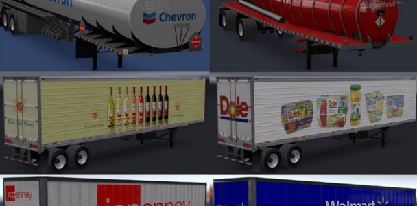 Real Companies & Trailers Pack v 1.0 1