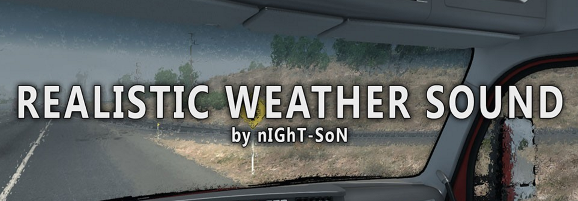 Realistic Weather Sound v 1.7.4 (by nIGhT-SoN)