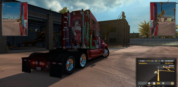 Rias Gremory Skin for Kenworth T680 1