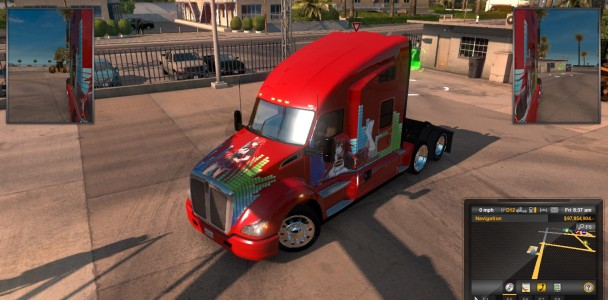 Rias Gremory Skin for Kenworth T680 3