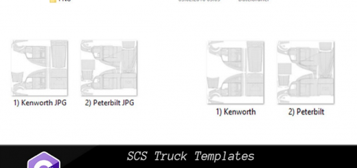 SCS Trucks Templates