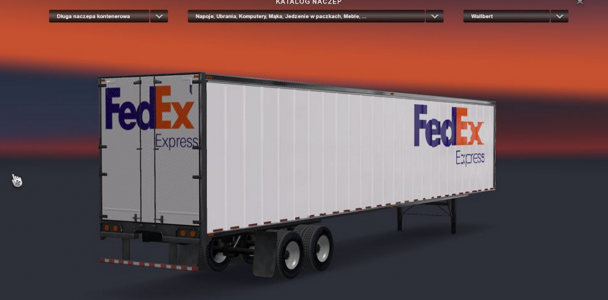 Trailer skin UPS&FedEx