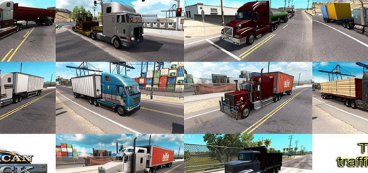Truck Traffic Pack by Jazzycat v1.0