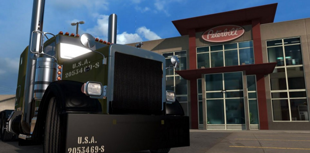 US Army Skin for Peterbilt 389 1