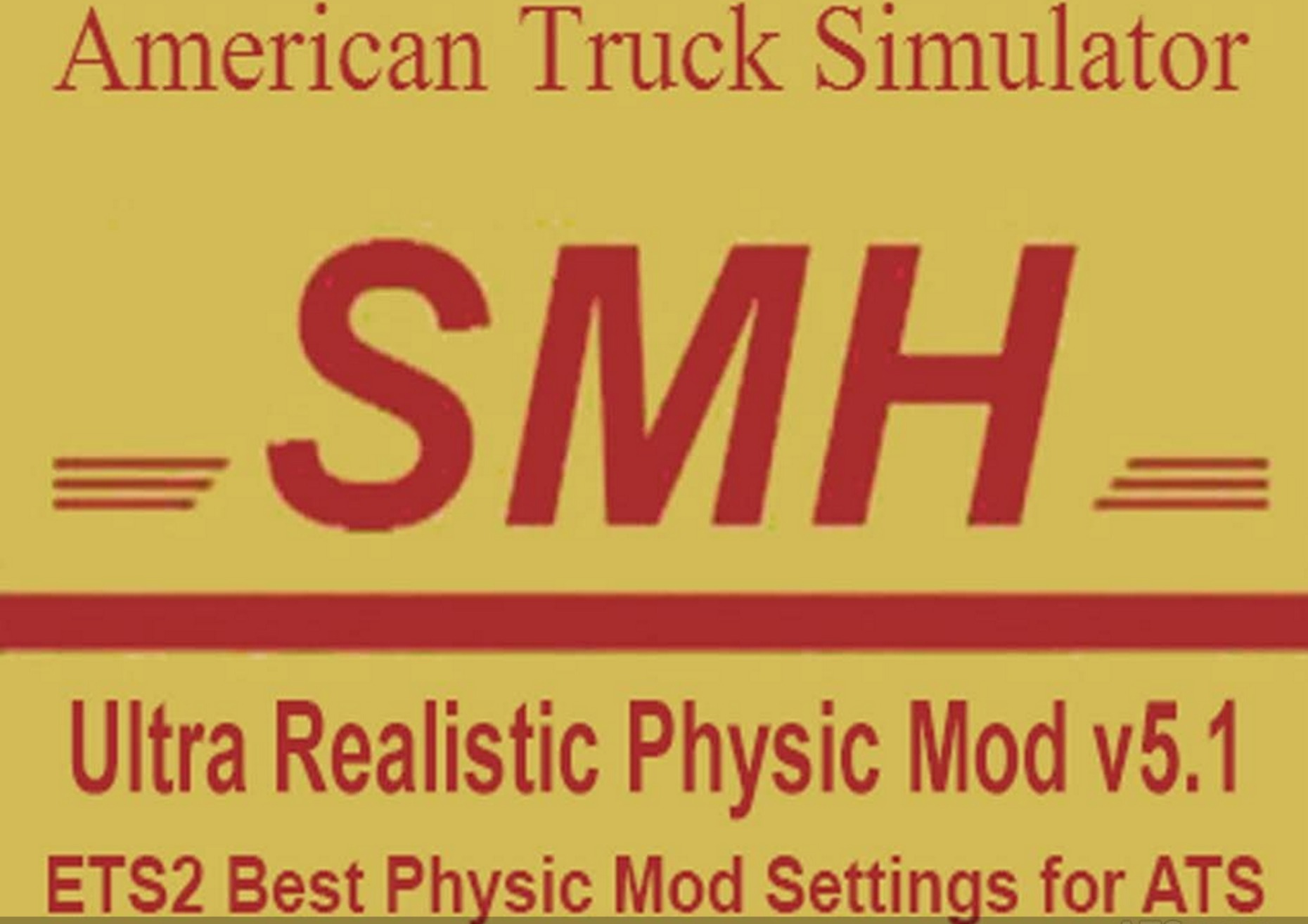Ultra Realistic Physic Mod v 5.1