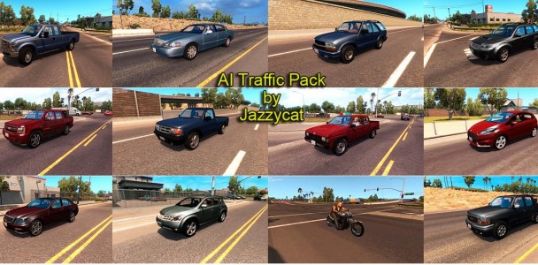 AI TRAFFIC PACK BY JAZZYCAT V1.4 ATS 3