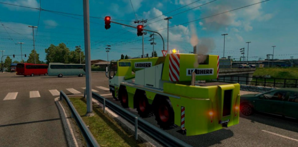 AI Traffic Cranetruck for ATS 1.2.x by Solaris36 2