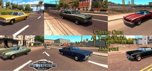 CLASSIC CARS AI TRAFFIC PACK BY JAZZYCAT V1.1 2