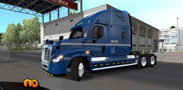 Freightliner Cascadia Robert Heath Trucking Inc Skin (1)