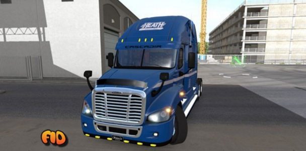 Freightliner Cascadia Robert Heath Trucking Inc Skin (2)