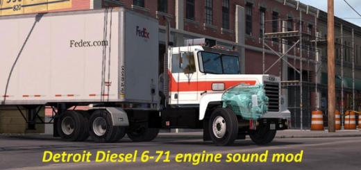 Scot A2HD Detroit Diesel 6-71 sound & megapack