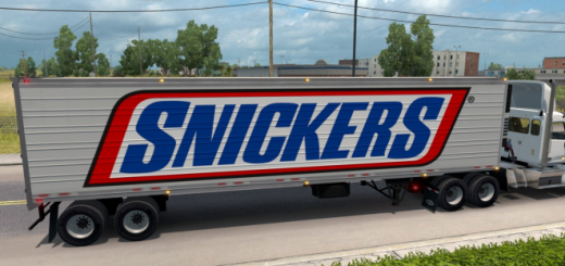 Snickers reefer trailer mod