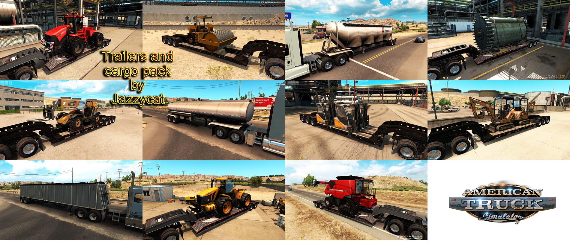 TRAILERS AND CARGO PACK BY JAZZYCAT V1.0 ATS