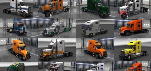 Long Distance Movers Truck Skin-pack