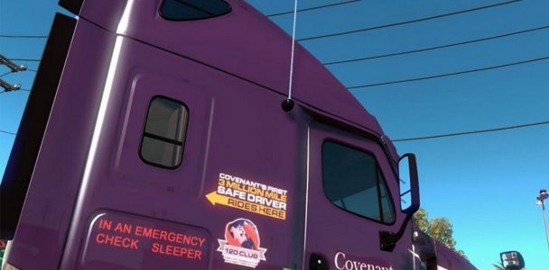 “Covenant Transport” Freightliner Cascadia (2)