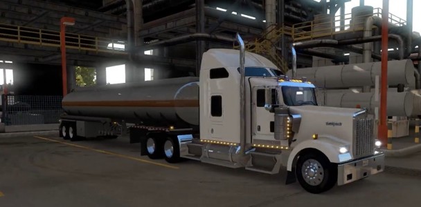 American Truck simulator will starts with Kenworth Truck-8