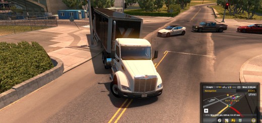 American Truck Simulator Gameplay - LAS VEGAS to LOS ANGELES