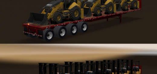 Long Flatbed Machinery Pack v 1.0 1