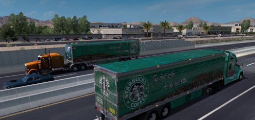 Starbucks Reefer 3000R Trailer (2)