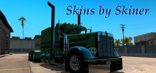 Peterbilt 389 A. J. Lopez Trucking Skin