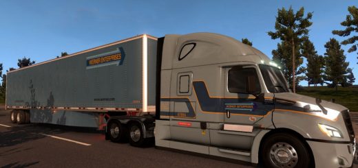 Werner-Skin-for-Freightliner-Cascadia-2018-ATS-1.6.x-mod
